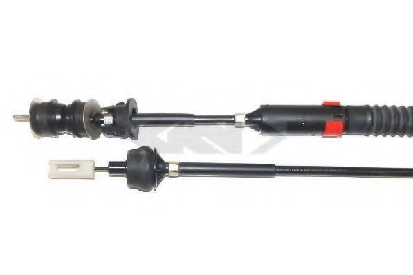 въжен механизъм, задействане на съединителя