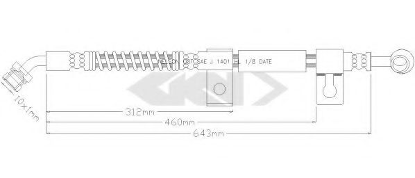 спирачен маркуч