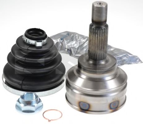 каре комплект, полуоска