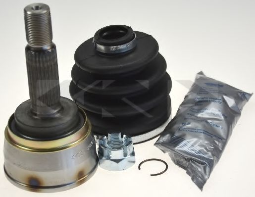 каре комплект, полуоска