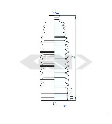 маншон, кормилно управление 84104