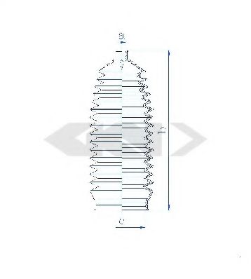 маншон, кормилно управление 84148