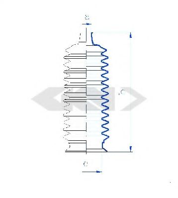 маншон, кормилно управление 84164