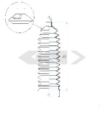 маншон, кормилно управление 84169