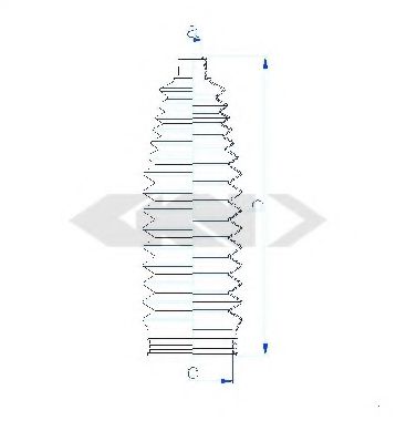 маншон, кормилно управление 84181