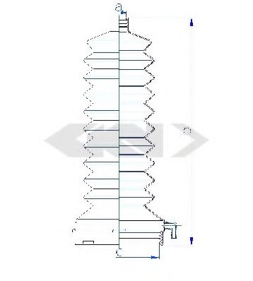 маншон, кормилно управление 84193