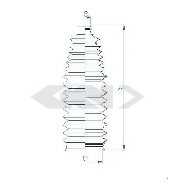 маншон, кормилно управление 84201