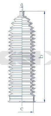 маншон, кормилно управление 84223
