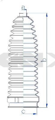 маншон, кормилно управление 84256