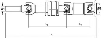 кардан, задвижване на оста 27910