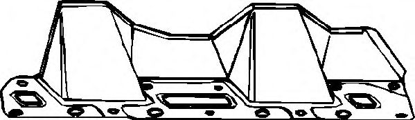 уплътнение, изпускателен колектор 702.714