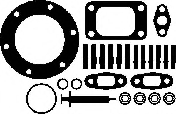 монтажен комплект, турбина 434.810