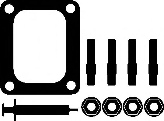монтажен комплект, турбина 715.470