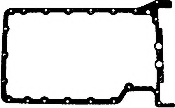 уплътнение, маслена вана (картер) 009.083