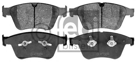 комплект спирачно феродо, дискови спирачки