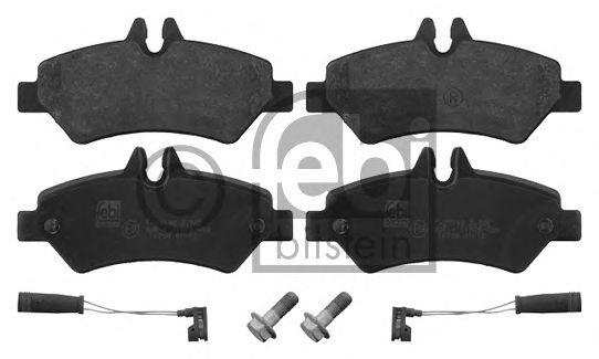 комплект спирачно феродо, дискови спирачки