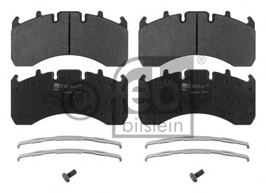 комплект спирачно феродо, дискови спирачки 16779