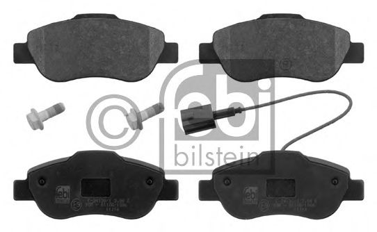 комплект спирачно феродо, дискови спирачки