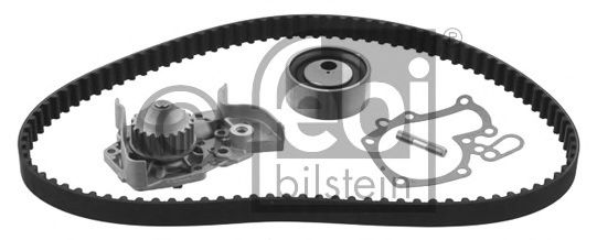 водна помпа+ к-кт ангренажен ремък 32733