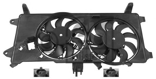 вентилатор, охлаждане на двигателя 45900