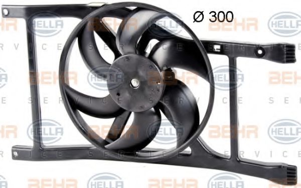 вентилатор, охлаждане на двигателя