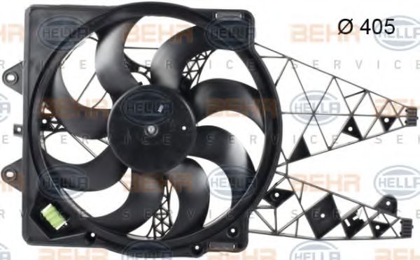 вентилатор, охлаждане на двигателя