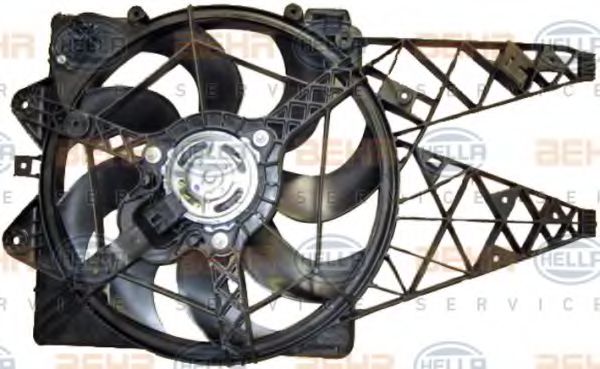 вентилатор, охлаждане на двигателя