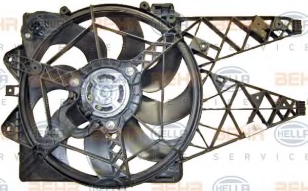 вентилатор, охлаждане на двигателя