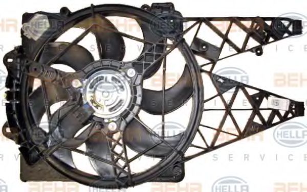 вентилатор, охлаждане на двигателя