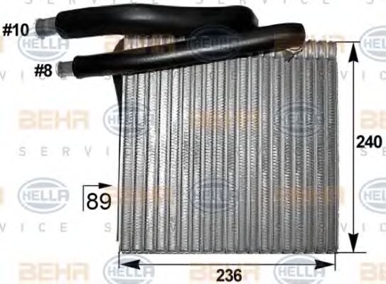 изпарител, климатична система