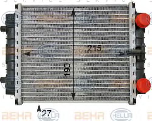 радиатор, охлаждане на двигателя