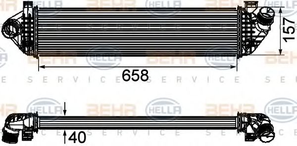 интеркулер (охладител за въздуха на турбината)