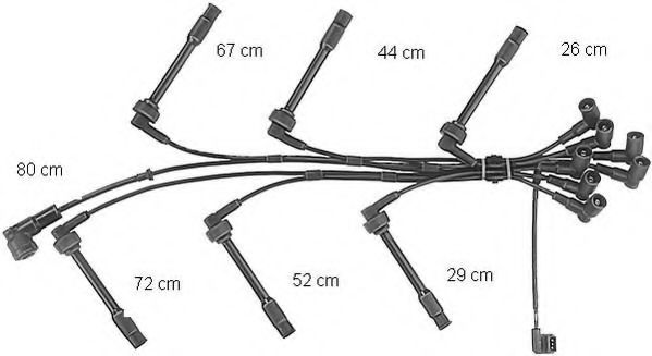 комплект запалителеи кабели