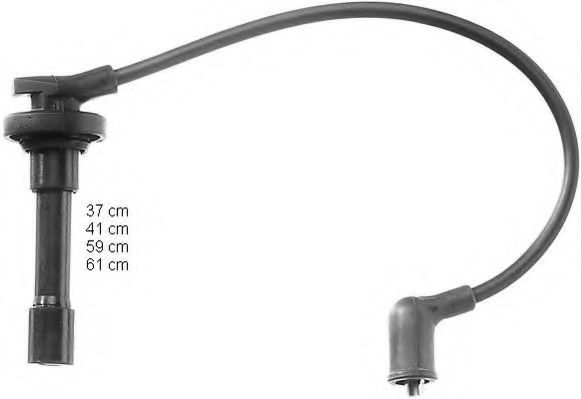 комплект запалителеи кабели ZEF1004