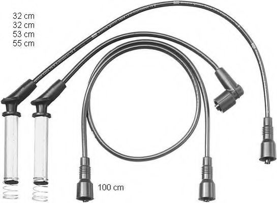 комплект запалителеи кабели ZEF1121