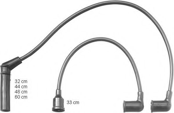 комплект запалителеи кабели ZEF1130