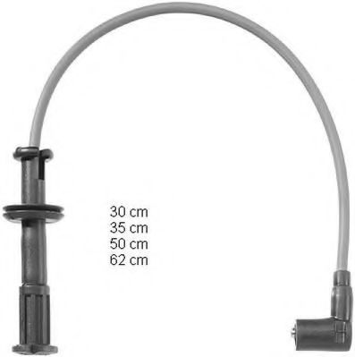 комплект запалителеи кабели ZEF1170