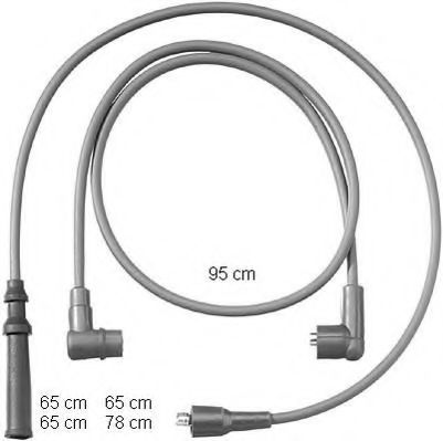 комплект запалителеи кабели ZEF1191