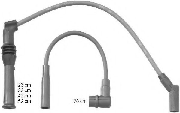 комплект запалителеи кабели ZEF1256