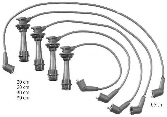 комплект запалителеи кабели ZEF1304