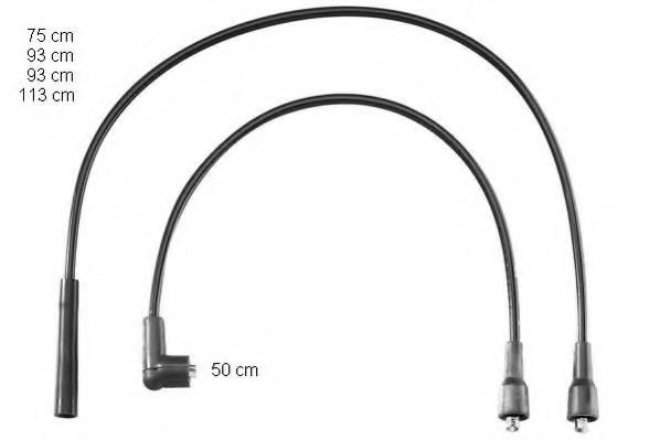 комплект запалителеи кабели ZEF1376