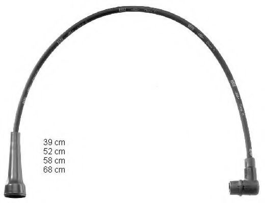 комплект запалителеи кабели ZEF1455