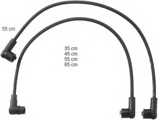 комплект запалителеи кабели ZEF770