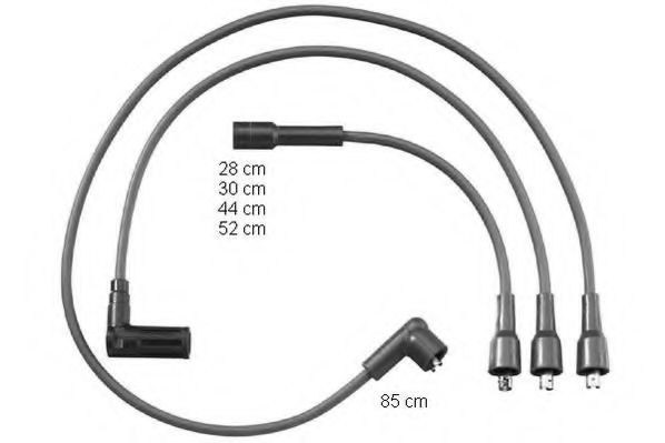 комплект запалителеи кабели ZEF779