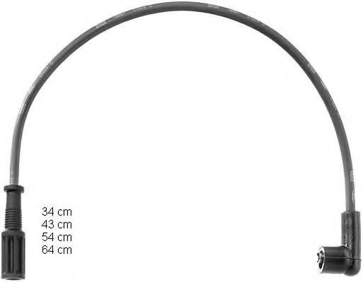 комплект запалителеи кабели ZEF787