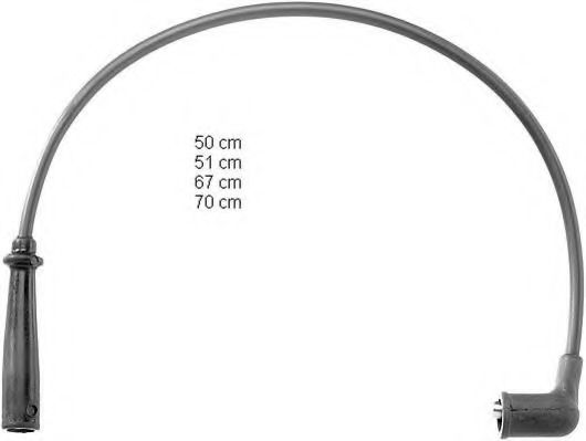 комплект запалителеи кабели ZEF901