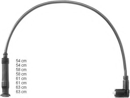 комплект запалителеи кабели ZEF973