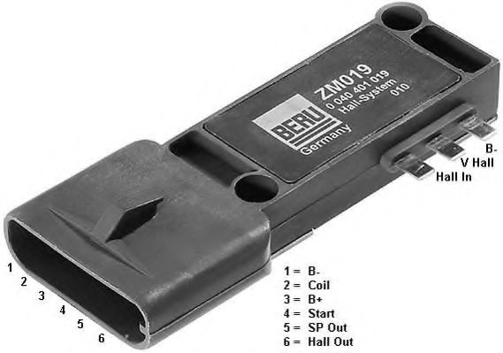 включващо устройство (комутатор), запалителна система ZM019