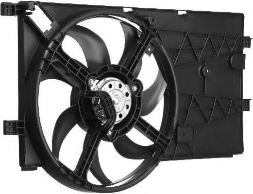 вентилатор, охлаждане на двигателя