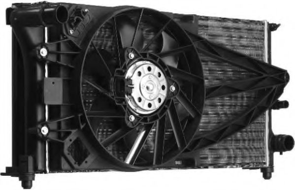 вентилатор, охлаждане на двигателя LEK002